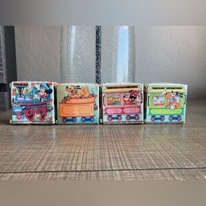 Avon Mickey and Friends Soap Train Lot Vintage NEW IN BOX 1990s